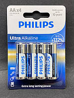 Батарейки Philips Ultra Alkaline (щелочные) LR06/AA