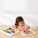 Дитяча мозаїка Quercetti Fanta color Junior (Великі Фішки (48 Шт.) + Дошка 27Х21) 4190-Q, фото 4