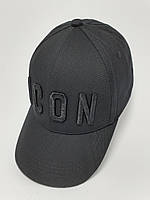 Бейсболка кепка черная ICON.