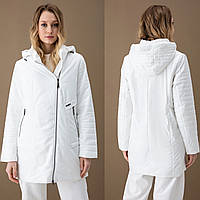 Куртка Жіноча р.46,50 Демісезонна Біла утеплена Куртка Deify