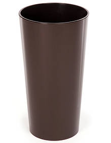 Кашпо високе підлогове пластикове "Лілія"  190мм МОККО