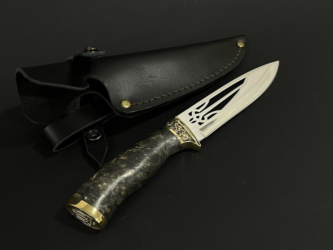 Ніж ручної роботи Герб Великий, фото 1