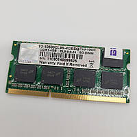 Оперативна пам'ять для ноутбука G.Skill SODIMM DDR3 4Gb 1333MHz 10600S 2R8 CL9 (F3-10600CL9S-4GBSQ) Б/У