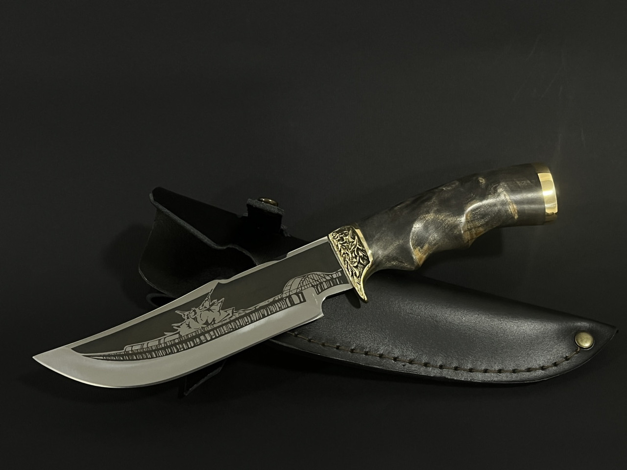 Ніж ручної роботи "Ой, а що сталося", фото 1