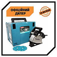 Профессиональный сетевой штроборез Makita SG1251J (1400Вт, 125мм) Топ 3776563