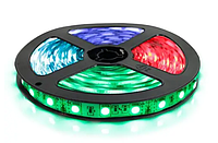 Светодиодная лента 12V RGB-STANDART-5050 60LED/m IP20, продажа бобинами 5м (цена 1м)