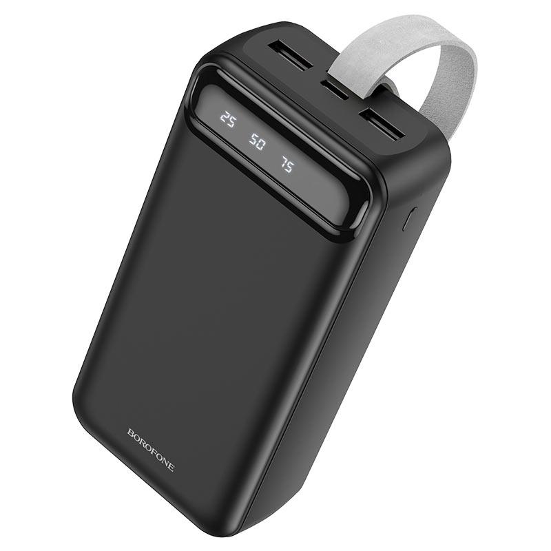 Портативний акумулятор Power Bank Borofone BJ14B Freeway 4xUSB 30000mAh Чорний