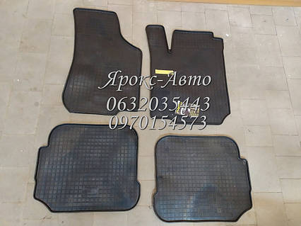 Килимки в салон для Skoda Octavia '97-09, гумові (PolyteP) 000037371
