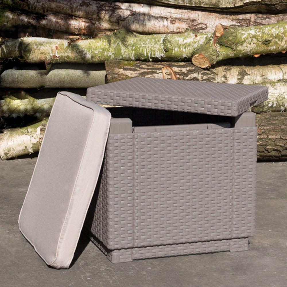 Пуф-стул Cube With Cushion Cappuccino ( капучино ) - фото 9 - id-p1774577840