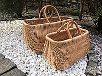Плетеная сумка из натуральной лозы с ручкой "Сумка"