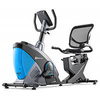 Горизонтальний велотренажер Hop-Sport HS-070L Helix iConsole+ blue