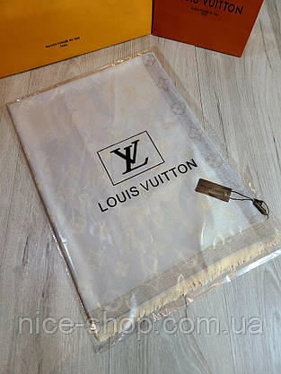 Хустка Louis Vuitton тонкий кашемір, фото 3