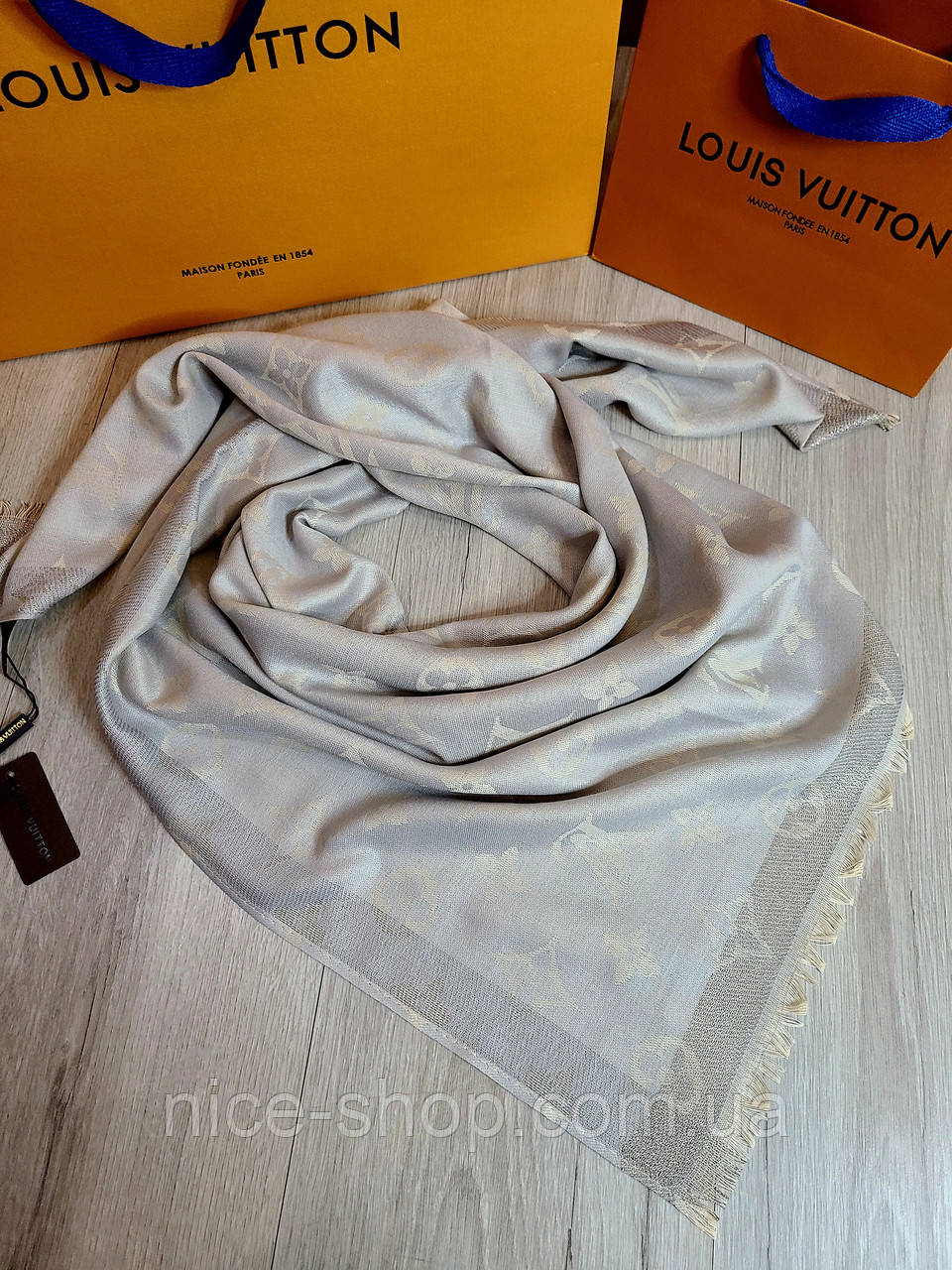 Хустка Louis Vuitton тонкий кашемір