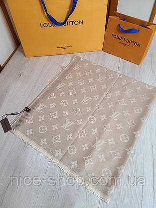 Хустка Louis Vuitton тонкий кашемір, фото 4