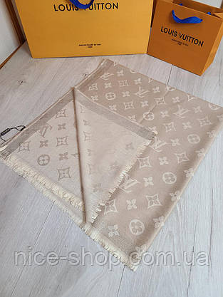 Хустка Louis Vuitton тонкий кашемір, фото 3