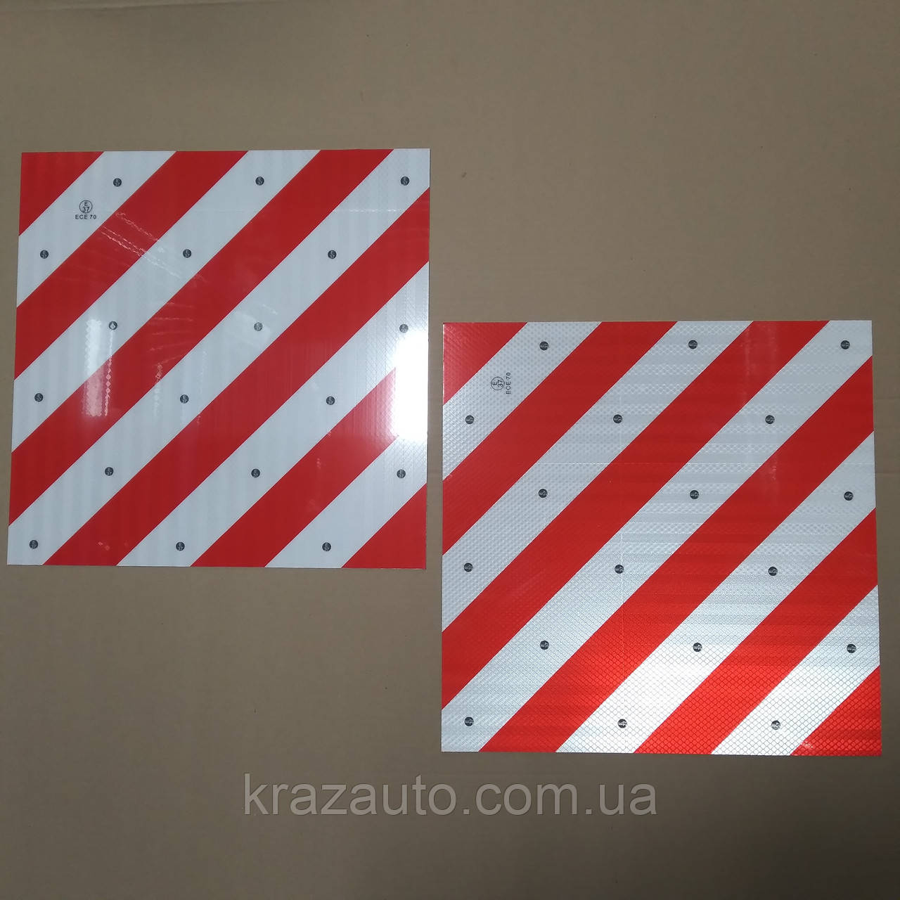 Табличка об'ємний негабаритний вантаж метал/світловідбивна 420Х42 TP 87 ...