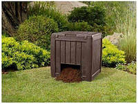 Компостер садовый Deco Composter With Base 340 L коричневый