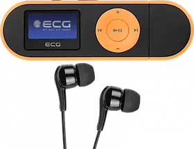 MP3 Плеєр ECG PMP 20 4 GB Orange — MegaLavka