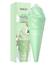 БЕЗ ПЛІВКИ!  Захисний зволожуючий бальзам для губ з авокадо Images Lip Balm Avocado Embellish, 6 g