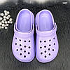 Крокси сабо підліткові для дівчинки фіолетові Прогрес Україна 1987, фото 6