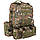 Великий військовий рюкзак мультикам з підсумками 50-60 Літрів, Рейдовий рюкзак олива Silver Knight, Молі, фото 4