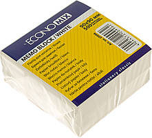 Блок/зам. нкл 90х90мм 500арк. білий "Economix" №E20996(60)