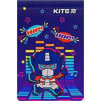 Блокнот A7 48арк. кліт. карт. Transformers №TF22-224/Kite/(20)(100)