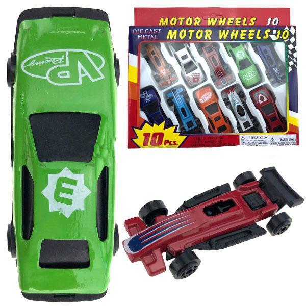 Набір дитячих машинок 10 шт, фото 1