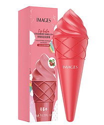 Захисний зволожуючий бальзам для губ з полуницею Images Lip Balm Strawberry Embellish, 6 g