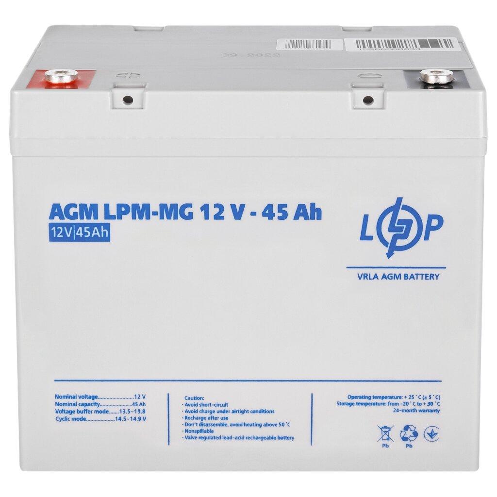 Акумулятор мультигелевий (AGM) LPM-MG 12V - 45 Ah, фото 1