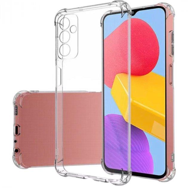 Захисний силіконовий чохол Shock Samsung Galaxy M13 Прозорий, фото 1