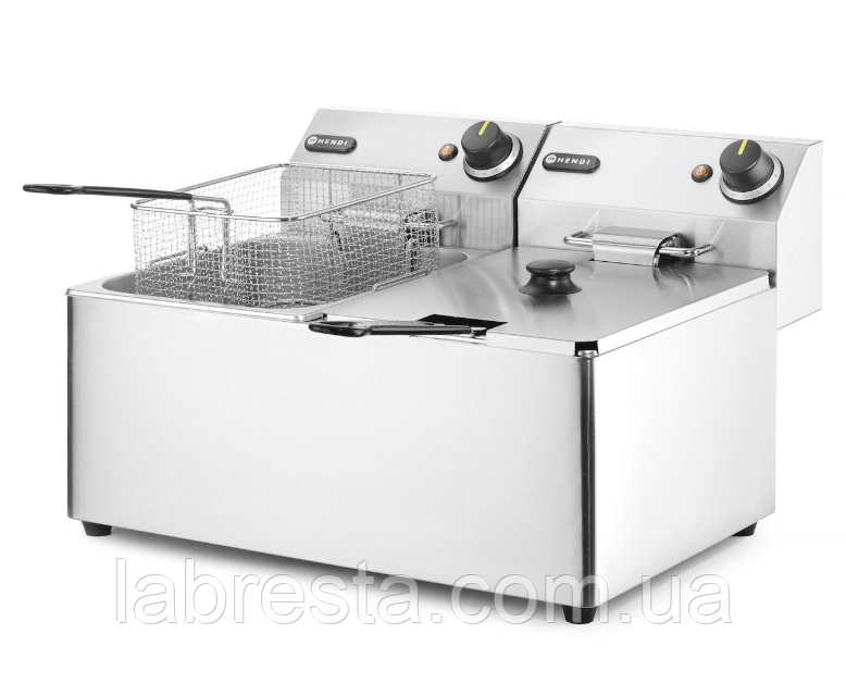Фритюрниця 2х6 л Blue Line Hendi 205853