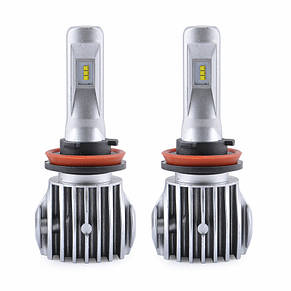 Світлодіодна LED-лампа H11 12/24 V 6500 K 6000 Lm 50 W Cree Chip, фото 4