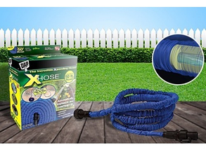 Водяний Шланг для поливання саду X-hose 22,5 м + насадка в подарунок, фото 3