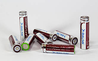Li-ion акумулятор / Батарейка 18650 BATTERY PURPLE (фіолетовий)