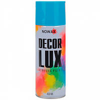 Краска светло-голубая 450мл акриловая Decor Lux NOWAX ( ) NX48031-NOWAX