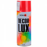 Краска красная 450мл акриловая Decor Lux NOWAX ( ) NX48023-NOWAX