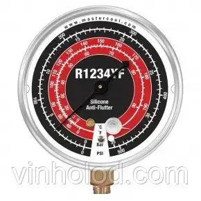 Манометр Mastercool 87500 (HBP) 1/4"NPT (R-1234yf), фото 1