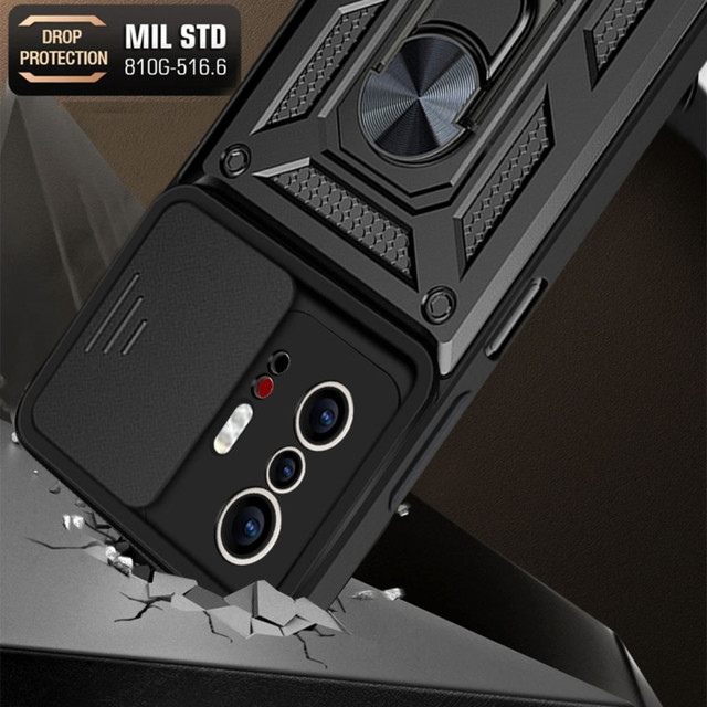 Ударопрочный чехол Camshield Serge Ring for Magnet для Xiaomi Redmi Note 11T/11Pro