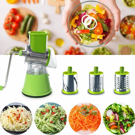 Овочерізка-шинкування Tabletop Drum Grater 661, фото 2