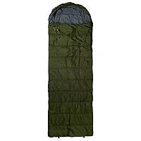 Спальный мешок Campout Oak 190 см Khaki Left Zip (PNG 251340)