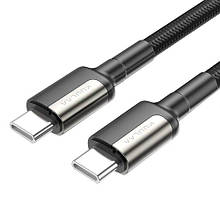Кабель Type-C — Type-C 1 м KUULAA 60 Вт QC4.0, в обплетенні
