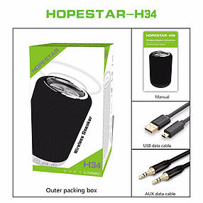 Портативна Bluetooth-колонка HOPESTAR H34, фото 2