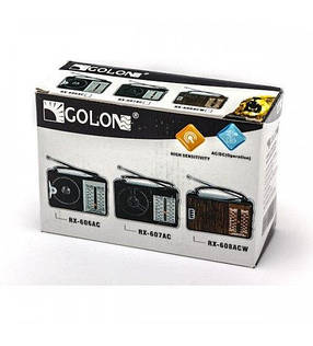 Радіоприймач GOLON RX-607 AC, фото 2