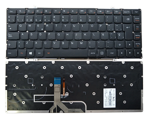Клавіатура для ноутбука Lenovo Yoga 2 Pro 13 ENG чорна (25212870)
