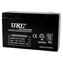 Аккумулятор BATTERY 6V 12A UKC