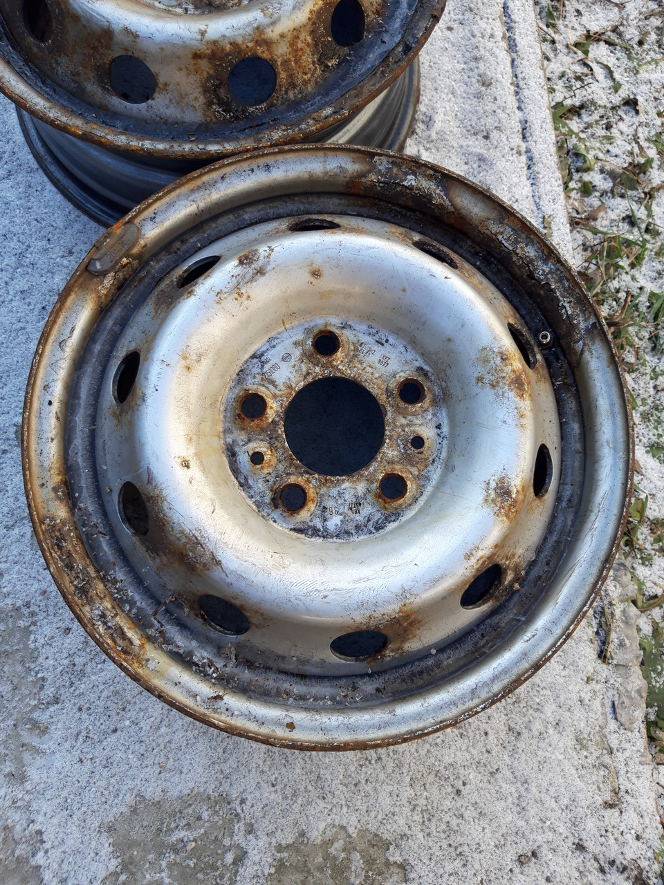 Пара дисків 5/130/16 , 6J,et68 citroen,Peugeot орігінал