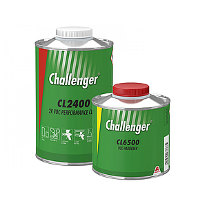 Прозорий лак Challenger CL2400 2K VOC Performance Clear (Лак 1л + затв. CL6500 0,5 л)