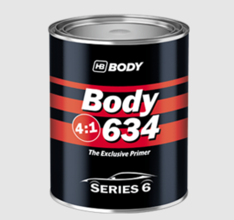 Body 634 Proline Грунт-наповнювач (O.E.M./E-COAT, пластик, всі види металів)  сірий 0,8л