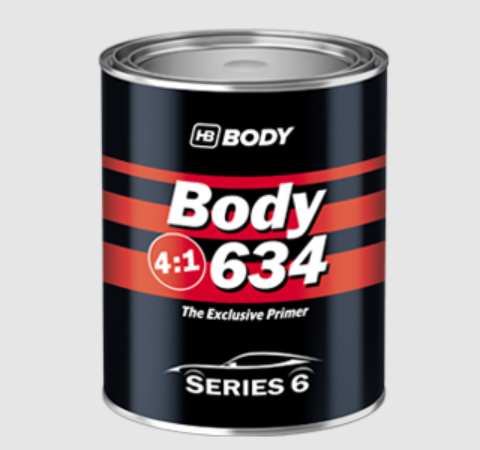 Body 634 Proline Грунт-наповнювач (O.E.M./E-COAT, пластик, всі види металів) білий 0,8л